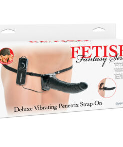 Alternative view of FETISH FANTASY SERIES - SERIES DELUXE VIBRATING PENETRIS STRAP-ON