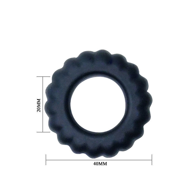 BAILE - TITAN COCKRING BLACK 2 CM - Image 4