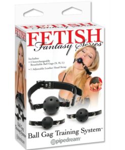 Alternative view of FETISH FANTASY SERIES - SERIES BALL GAG TRAINING SYSTEM