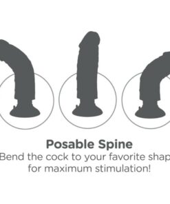 Alternative view of KING COCK - 20.32 CM VIBRATING COCK FLESH