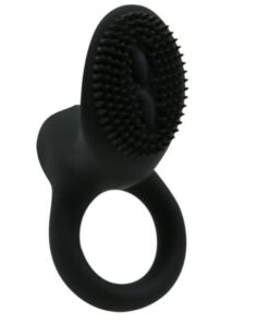 PRETTY LOVE - COBRA VIBRATOR RING BLACK