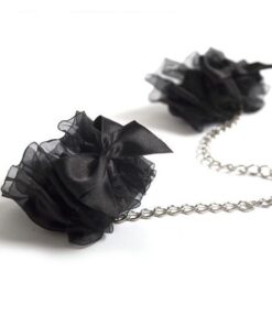 Alternative view of BIJOUX - INDISCRETS FROU FROU ORGANZA HANDCUFFS