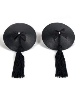 Alternative view of BIJOUX - BURLESQUE BLACK NIPPLE COVERS