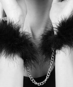 BIJOUX - ZA ZA ZU FEATHER HANDCUFFS