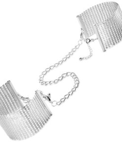 BIJOUX - DÉSIR MÉTALLIQUE SILVER METALLIC HANDCUFFS