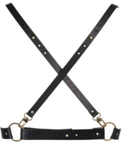 BIJOUX INDISCRETS MAZE - X HARNESS BLACK