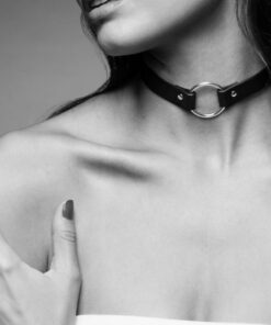Alternative view of BIJOUX INDISCRETS MAZE - BLACK CHOKER NECKLACE