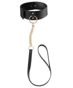 BIJOUX INDISCRETS MAZE - BLACK NECKLACE WITH STRAP