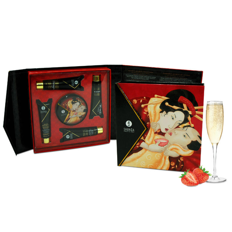 SHUNGA - SECRET GEISHA STRAWBERRIES AND CAVA KIT - Image 2