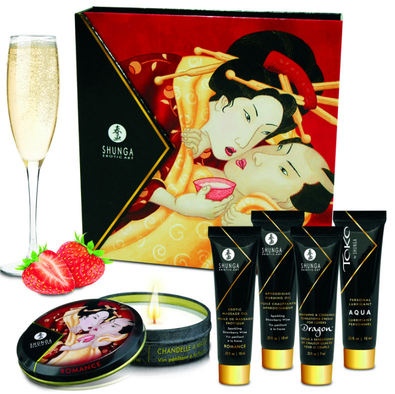 SHUNGA - SECRET GEISHA STRAWBERRIES AND CAVA KIT - Image 3