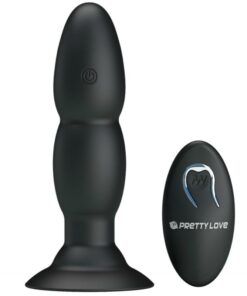 PRETTY LOVE - PLUG VIBRATOR AND ROTATION BY REMOTE CONTROL