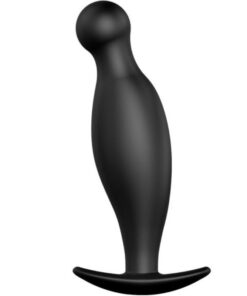 PRETTY LOVE - SILICONE ANAL PLUG 11.7 CM BLACK