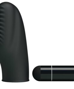 PRETTY LOVE - FLIRTATION STANFORD BLACK VIBRATION THIMBLE