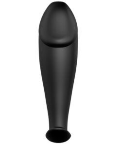 Alternative view of PRETTY LOVE - SILICONE ANAL PLUG PENIS FORM AND 12 VIBRATION MODES BLACK