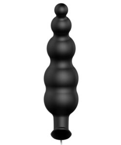 Alternative view of PRETTY LOVE - ANAL PLUG SILICONE EXTRA STIMULATION AND 12 VIBRATION MODES BLACK REMOTE CONTROL