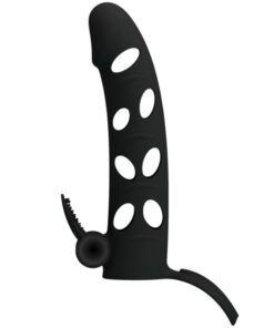 Alternative view of PRETTY LOVE - SILICONE COVER WITH VIBRATION 15.2 CM