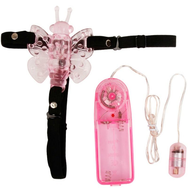 BAILE - HARNESS WITH MULTIVESPEED VIBRATING BUTTERFLY - Image 4