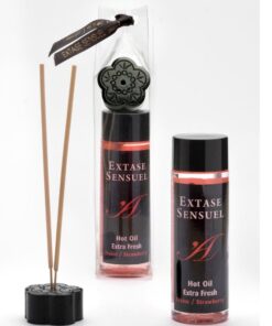 Alternative view of EXTASE SENSUAL - MASSAGE OIL WITH EXTRA FRESH STRAWBERRY EFFECT 100 ML