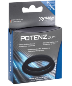 Alternative view of JOYDIVISION POTENZDUO - BLACK RINGS - M