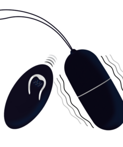 Alternative view of INTENSE - FLIPPY I VIBRATING EGG WITH REMOTE CONTROL BLACK
