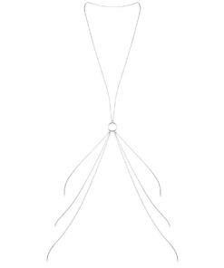 Alternative view of BIJOUX - MAGNIFIQUE METAL CHAINS FOR THE BODY 8 SILVER