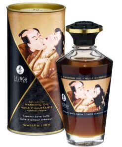 SHUNGA - COFFEE FLAVOR HEAT EFFECT MASSAGE OIL 100 ML