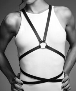 Alternative view of BIJOUX INDISCRETS MAZE - MULTI-WAY HARNESS BLACK