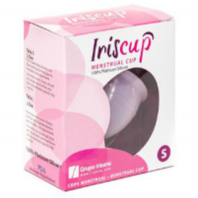 IRISCUP - SMALL PINK MONTH CUP A + FREE STERILIZER BAG - Image 2