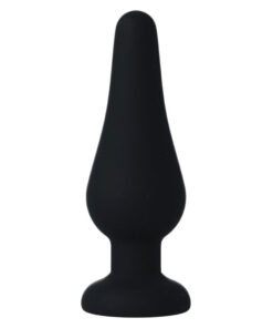 Alternative view of INTENSE - ANAL PLUG PIPO M BLACK SILICONE 11 CM