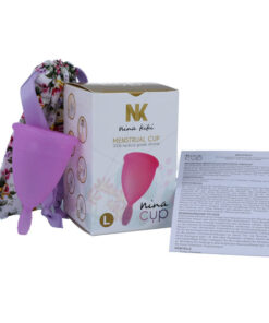 NINA KIKÍ - MENSTRUAL CUP PURPLE - SIZE L