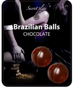 SECRETPLAY - 2 BRAZILIAN BALLS CHOCOLAT