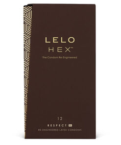LELO - HEX CONDOMS RESPECT XL 12 PACK