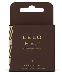 Alternative view of LELO HEX CONDOMS RESPECT XL 3 PACK