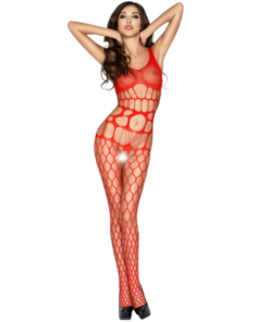 PASSION - WOMAN BS032 RED BODYSTOCKING ONE SIZE