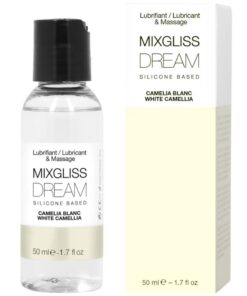 MIXGLISS - DREAM WHITE CAMELIA SILICONE LUBRICANT 50 ML