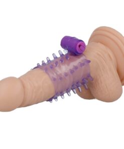 CASUAL LOVE - RING VIBRATING SLEEVE PURPLE