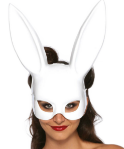 LEG AVENUE - MASQUERADE RABBIT MASK WHITE