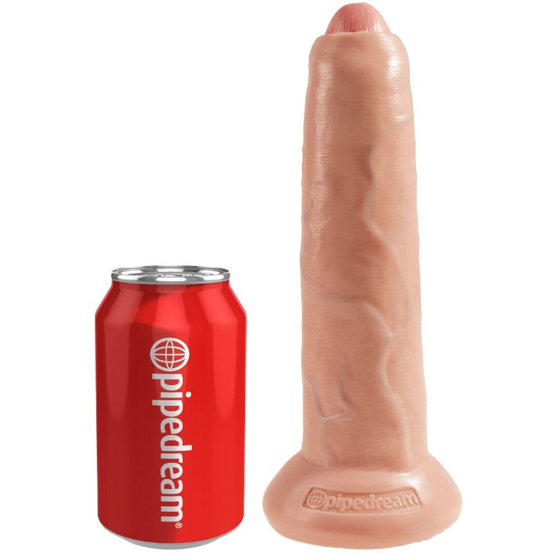 KING COCK - REALISTIC DILDO UNCUT FLESH 23 CM - Image 2