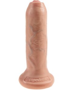 KING COCK - REALISTIC DILDO UNCUT FLESH 15 CM