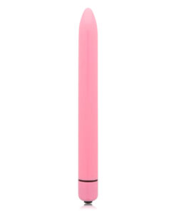 Alternative view of GLOSSY - SLIM VIBRATOR PINK