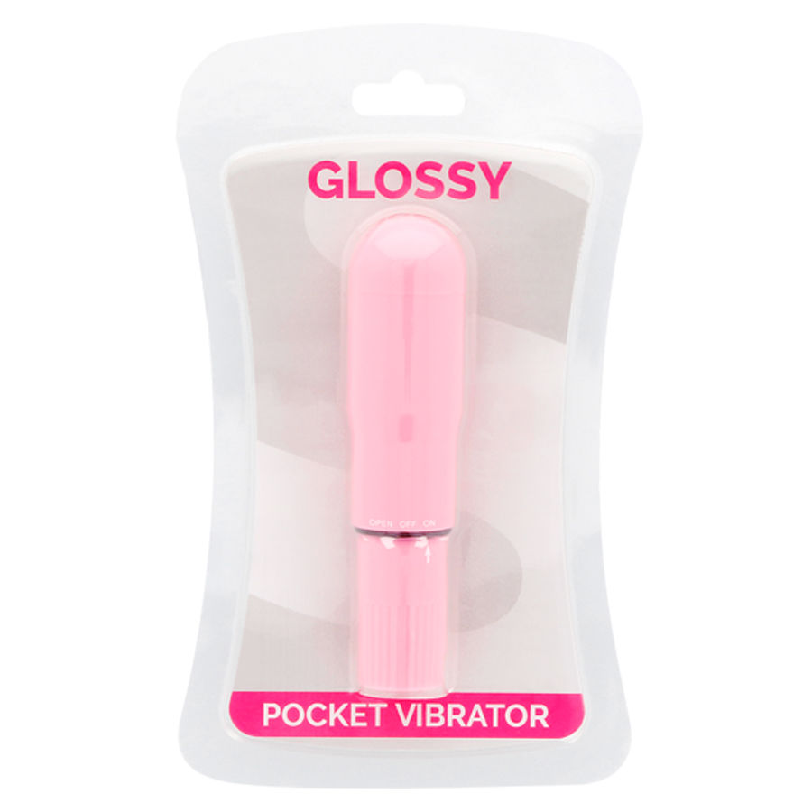 GLOSSY - POCKET VIBRATOR PINK - Image 3