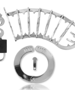 Alternative view of METAL HARD - PENIS CAGE WITH SECURITY LOCK 14 CM