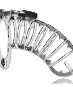 METAL HARD - PENIS CAGE WITH SECURITY LOCK 14 CM