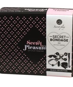 SECRETPLAY - BDSM SET 8 PCS BLACK