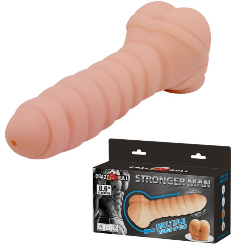 CRAZY BULL - MULTIFUNCTIONAL PENIS 21.8 CM - Image 4