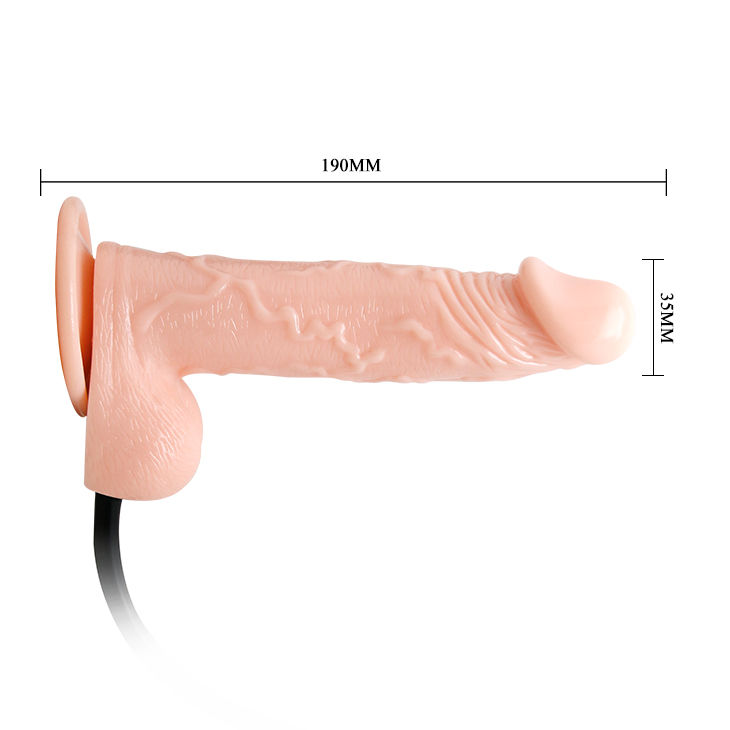 BAILE - REALISTIC VIBRATING AND INFLATABLE DILDO - Image 3