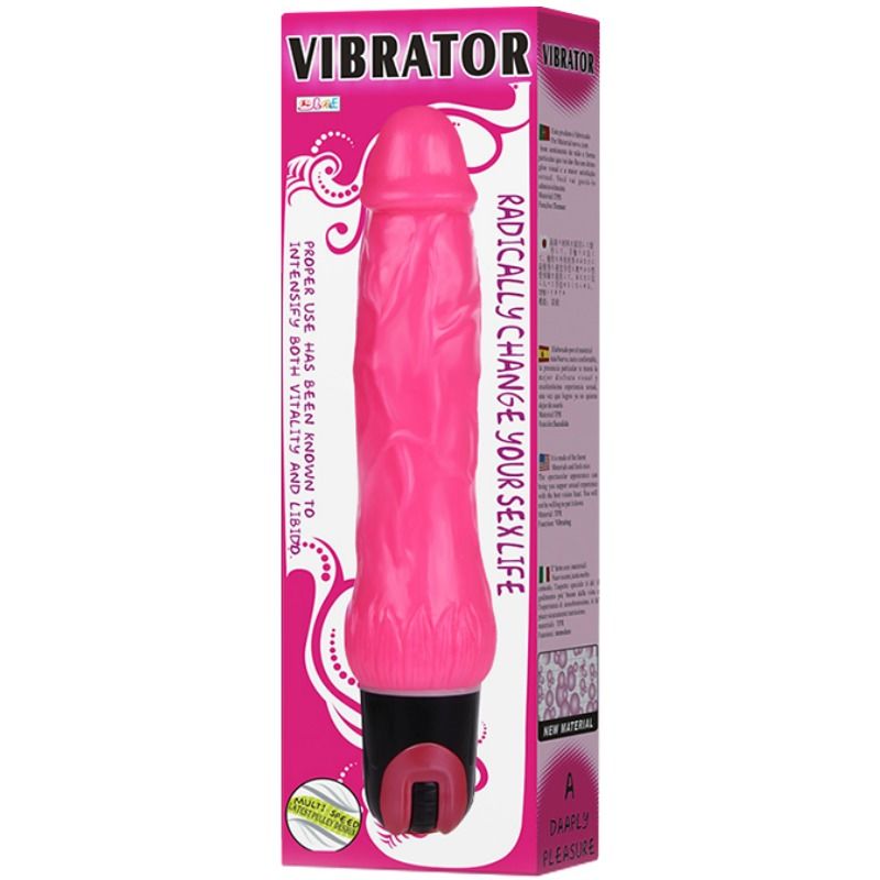 BAILE - VIBRATOR DAAPLY PLEASURE MULTISPEED PINK - Image 5
