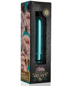 Alternative view of ROCKS-OFF - VIBRATING BULLET TOUCH OF VELVET PEACOCK PETALS