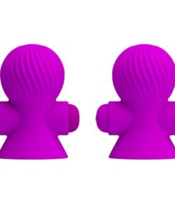 PRETTY LOVE - NIPPLE STIMULATORS 12M LILAC VIBRATION