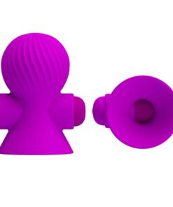 Alternative view of PRETTY LOVE - NIPPLE STIMULATORS 12M LILAC VIBRATION